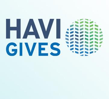 HAV Gives logo on light background